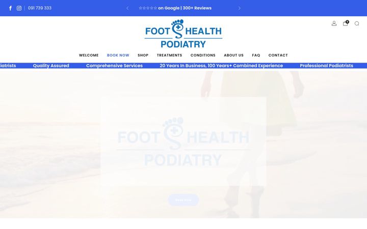 Screenshot of foothealthgalway.ie