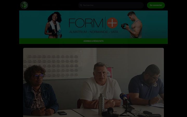 Screenshot of footnc.fr