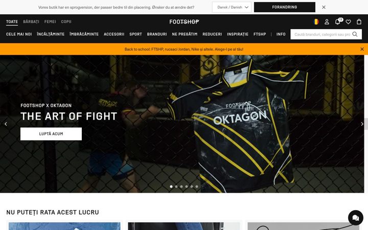 Screenshot of footshop.ro