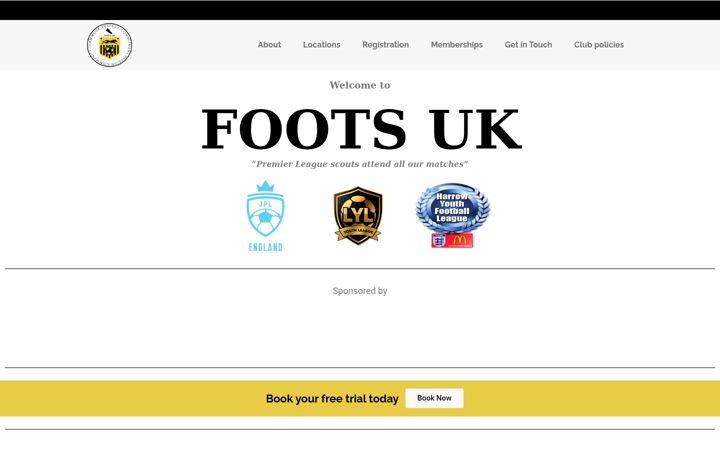 Screenshot ta' footsuk.co.uk