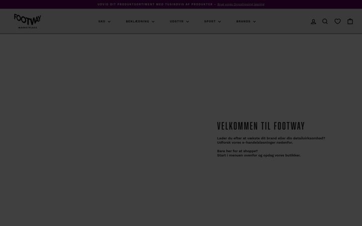 Screenshot of footway.com