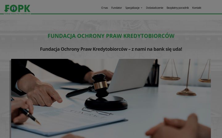 Screenshot of fopk.pl
