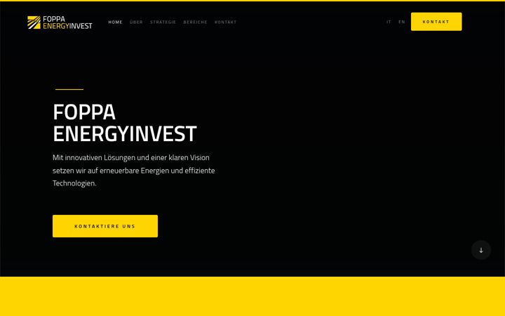 Screenshot of foppa-energyinvest.com