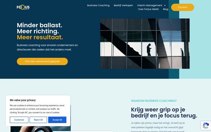 Screenshot of foquswerkt.nl