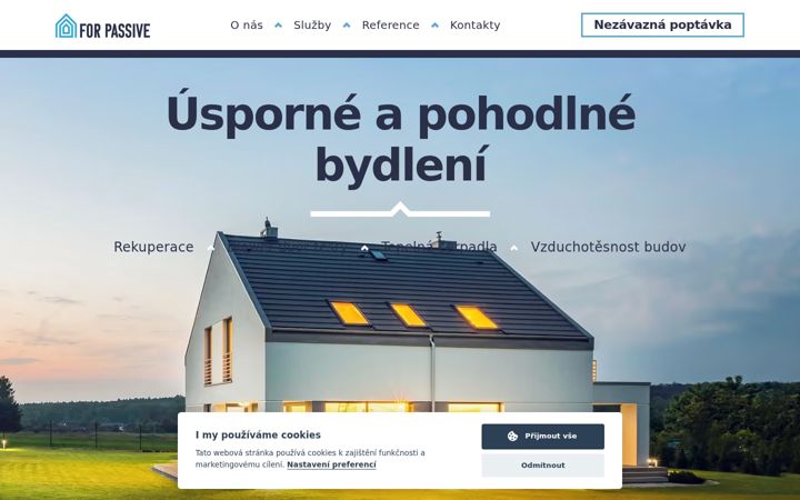 Screenshot of for-passive.cz