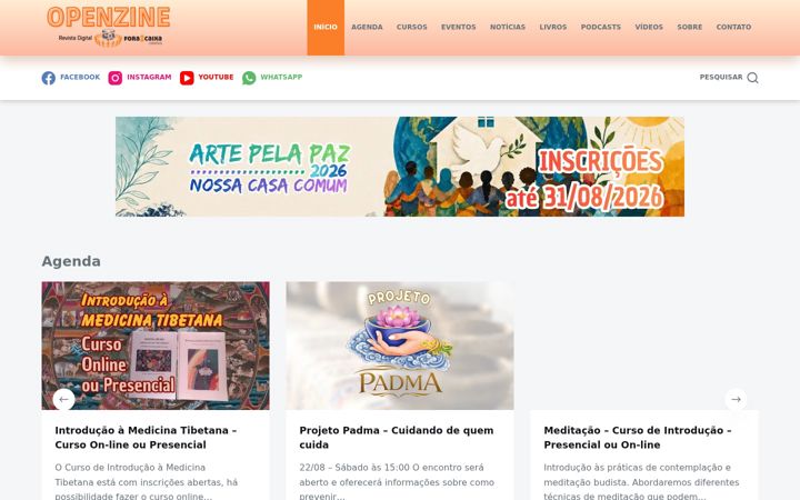 Skärmbild av foradacaixacoletivo.com.br