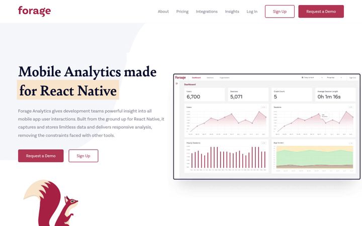 Screenshot of forage-analytics.com