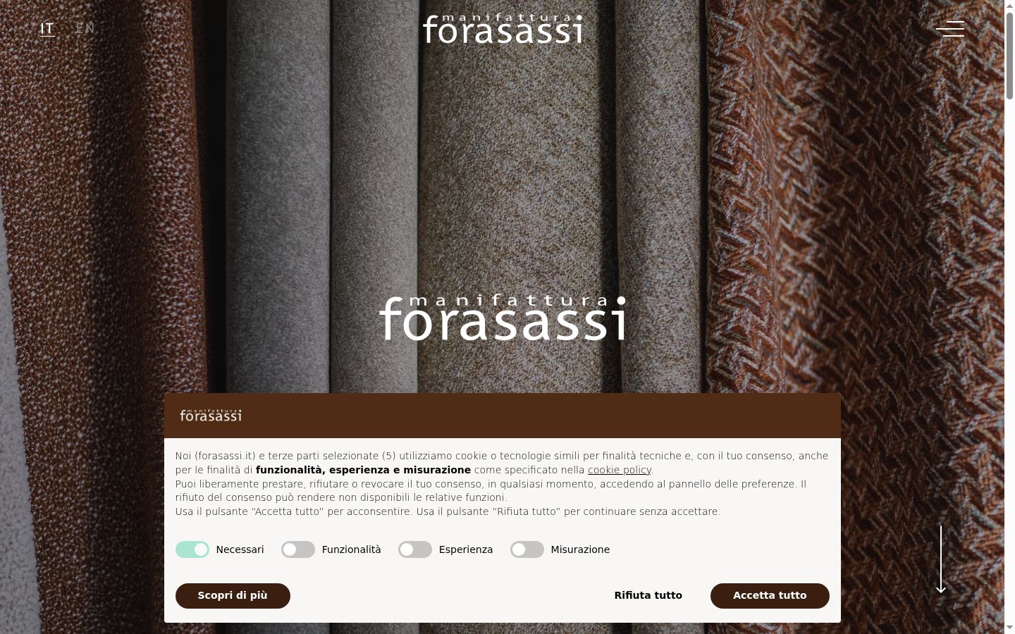 Screenshot tal-banner tal-kunsens muri qabel kwalunkwe interazzjoni