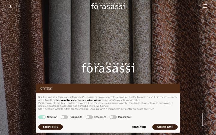 Screenshot of forasassi.it