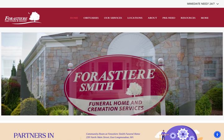 Screenshot of forastiere.com