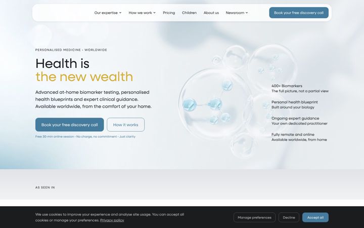 Screenshot of forbes.health