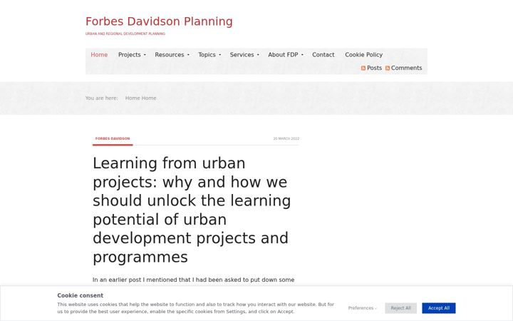 Screenshot of forbesdavidsonplanning.com