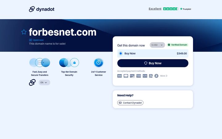 Screenshot of forbesnet.com