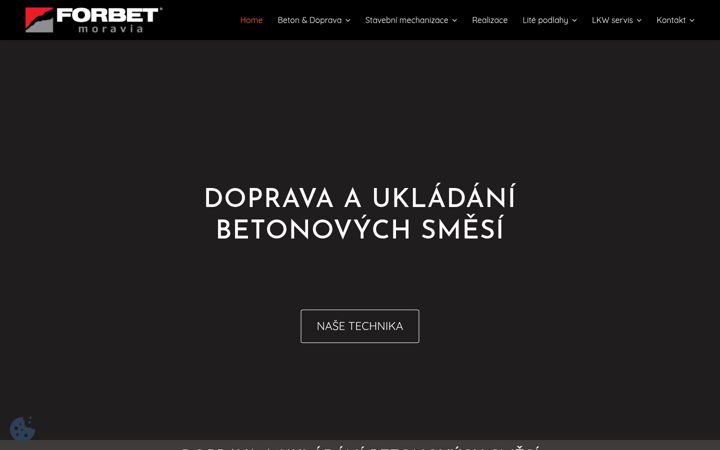 Screenshot of forbet.cz