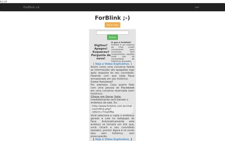 Screenshot of forblink.com.br