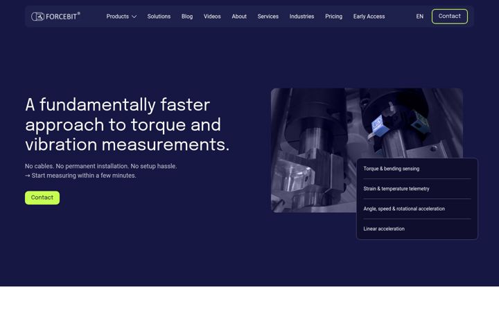 Screenshot of forcebit.eu