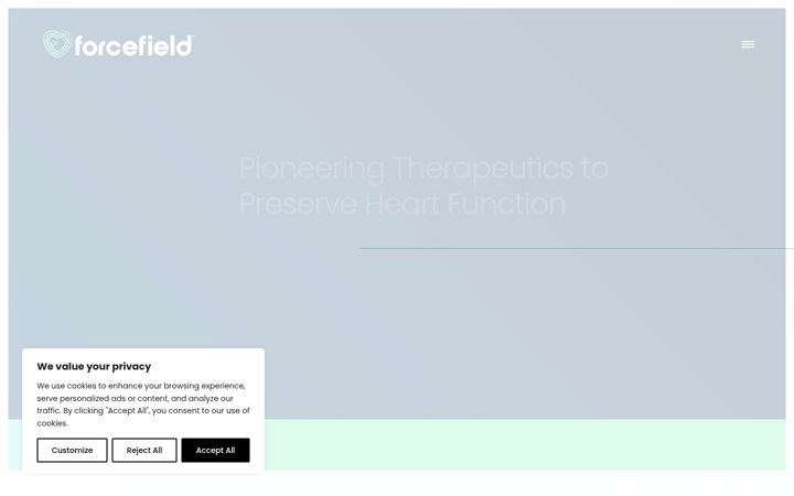Screenshot of forcefieldtx.com