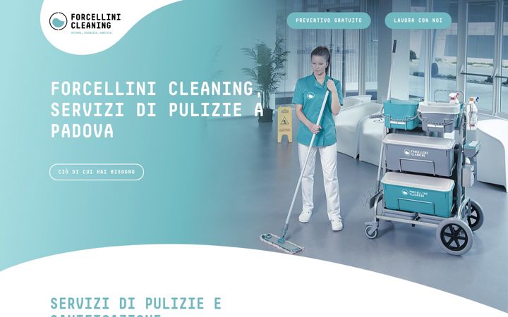 Screenshot of forcellinicleaning.it