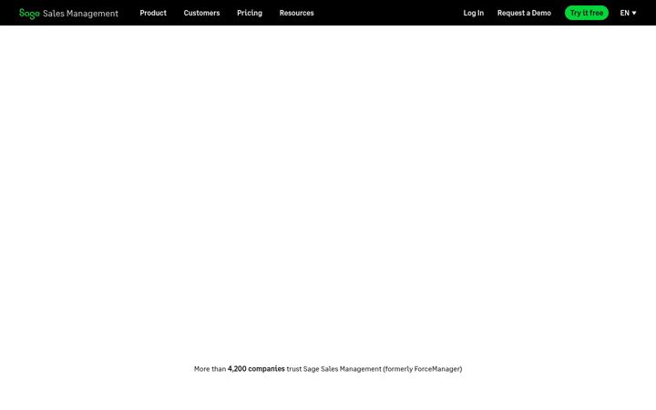 Screenshot of forcemanager.com