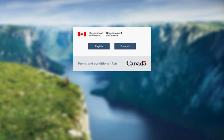 Screenshot of forces.gc.ca