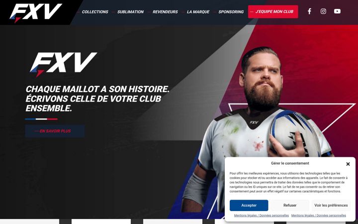 Screenshot of forcexv.fr