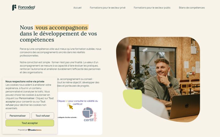 Screenshot of forcodep.com