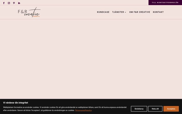 Screenshot of forcreative.se