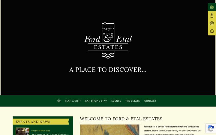 Screenshot ta' ford-and-etal.co.uk