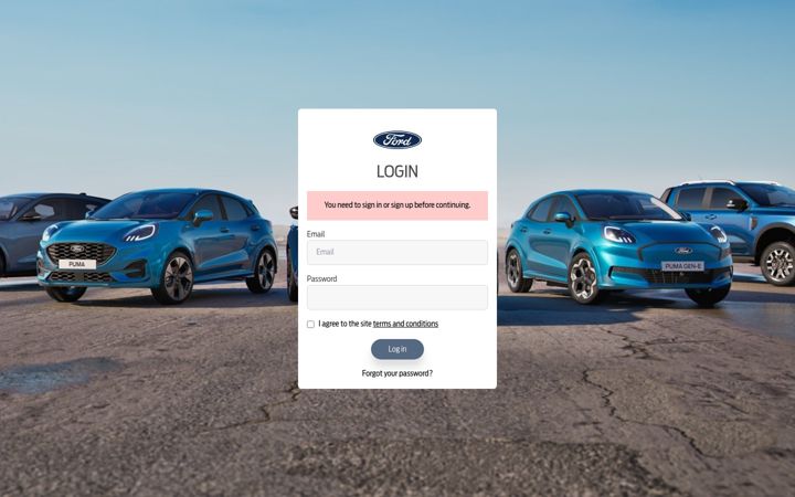 Screenshot of ford-edm.com