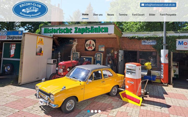 Captura de ecrã de ford-escort-club-sh.de
