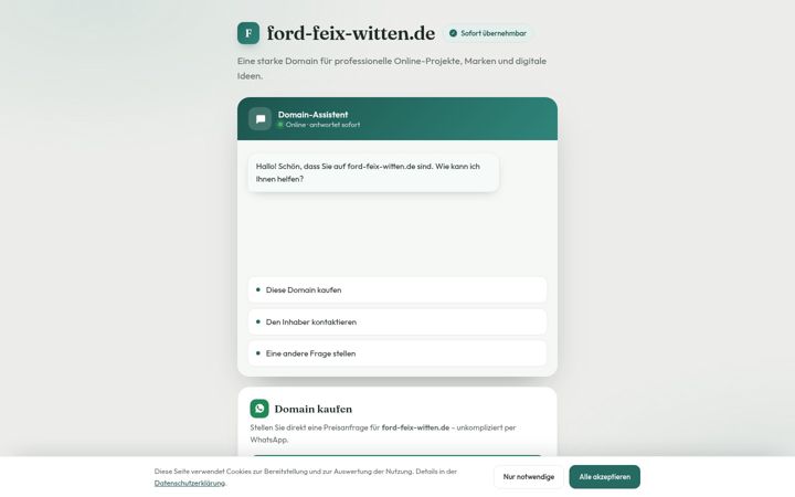Screenshot of ford-feix-witten.de