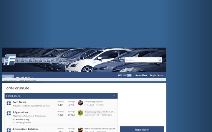 Screenshot of ford-forum.de