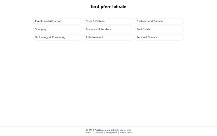 Screenshot of ford-pferr-lohr.de