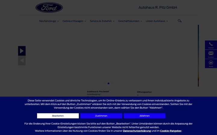 Ekrano kopija ford-pitz-fernwald.de