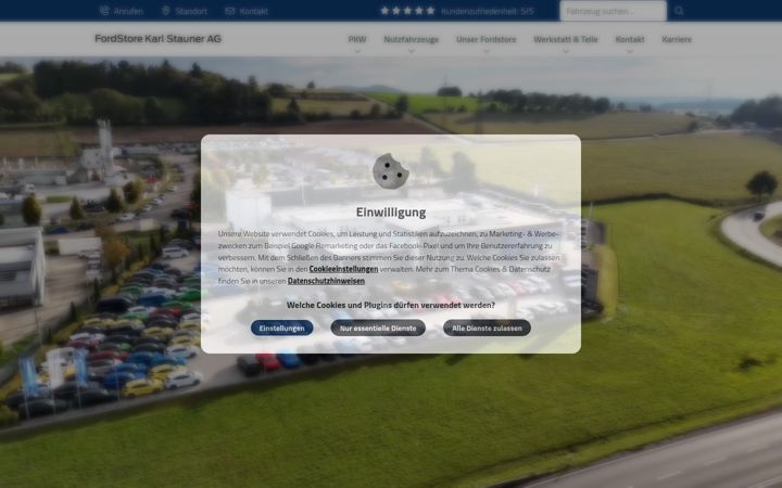 Screenshot of ford-stauner.com