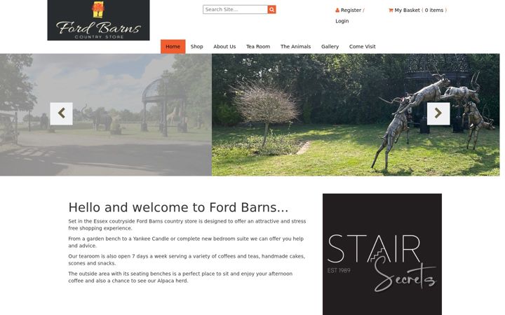 Screenshot ta' fordbarns.co.uk