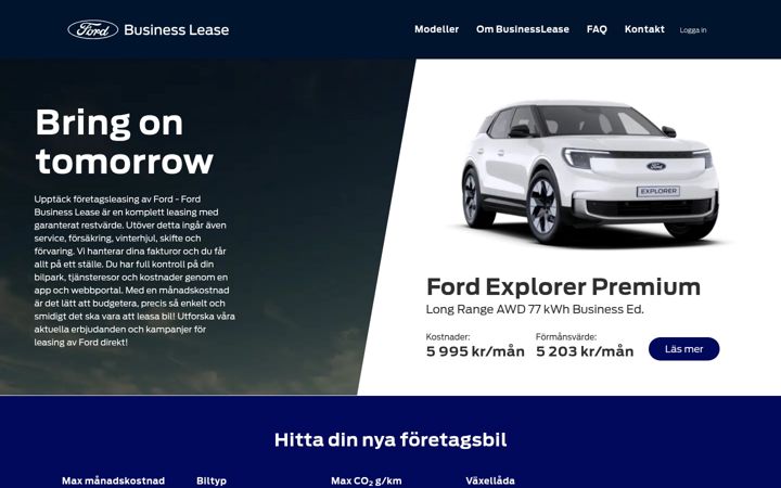 Screenshot of fordbusiness.se