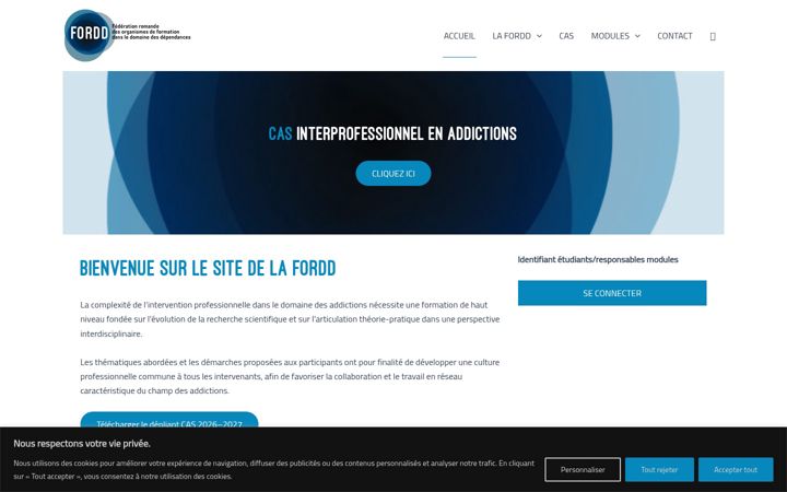 Screenshot of fordd.ch