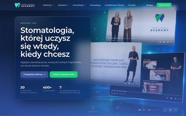 Screenshot of fordentist.pl