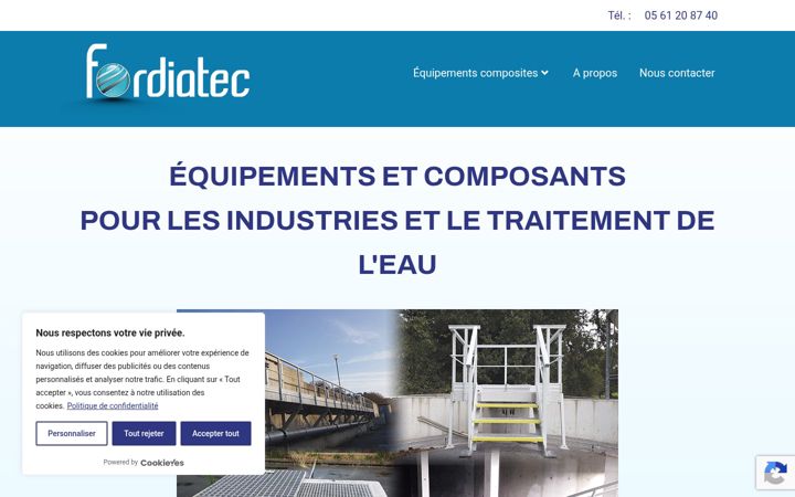 Screenshot of fordiatec.com
