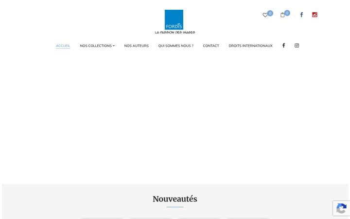 Screenshot of fordisbooksandpictures.fr