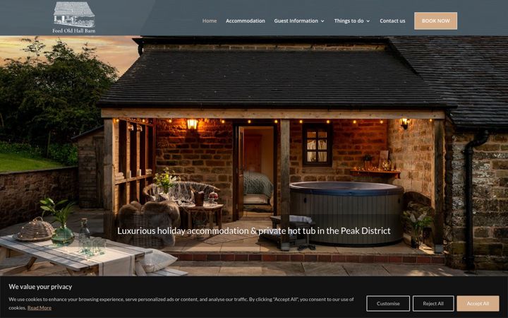 Screenshot of fordoldhall.co.uk