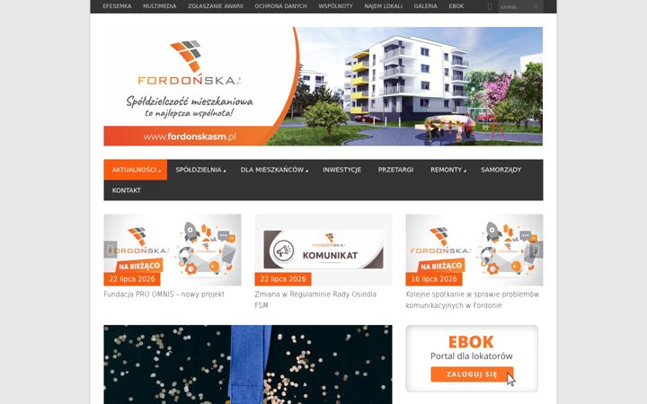 Screenshot of fordonskasm.pl
