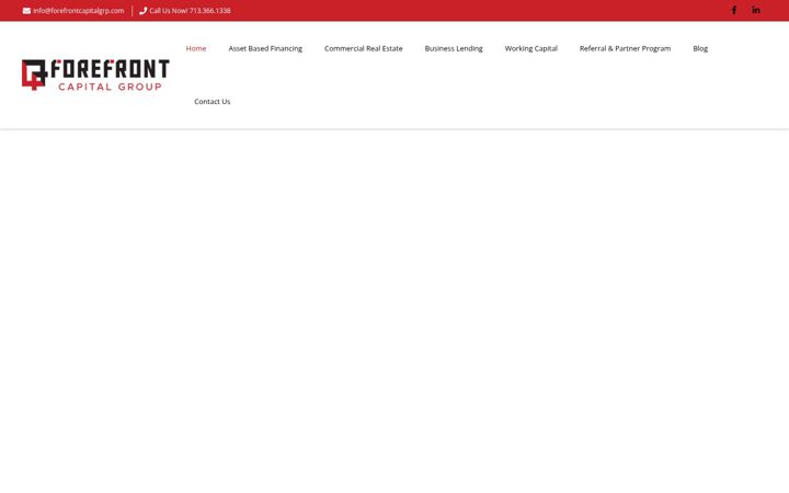 Screenshot of forefrontcapitalgrp.com
