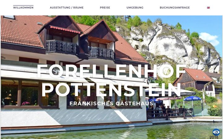 Screenshot di forellenhof-pottenstein.de