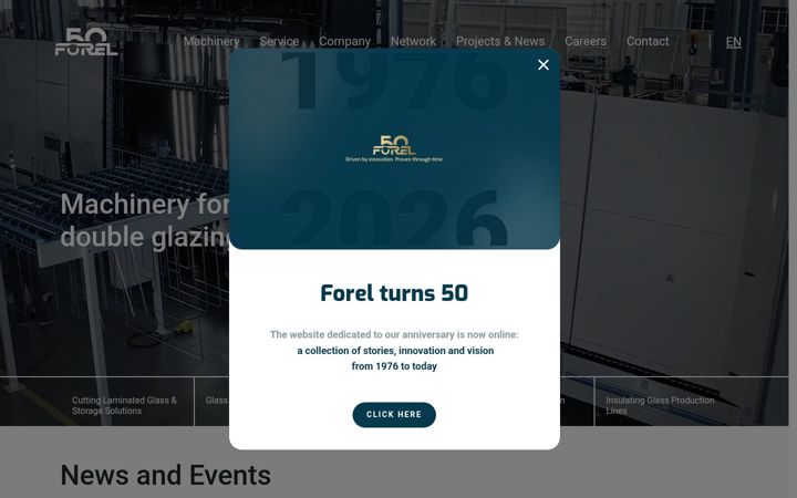 Screenshot of forelspa.com