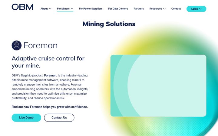 Screenshot of foreman.mn
