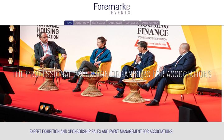 Screenshot of foremarke.uk.com