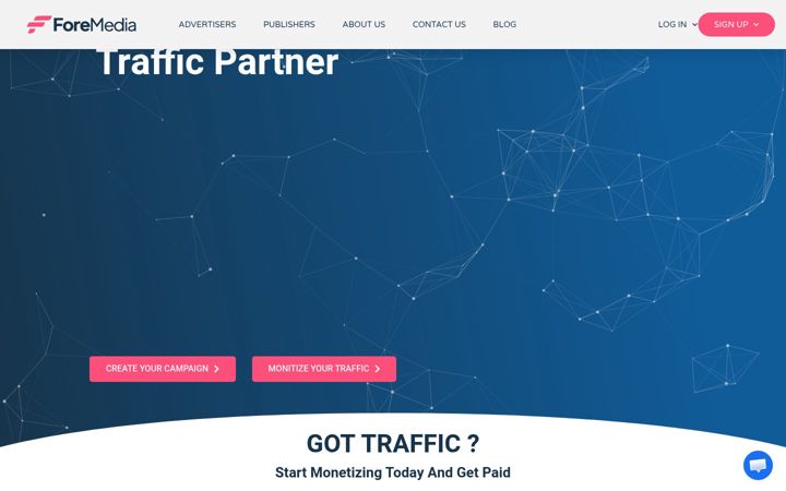 Screenshot of foremedia.net