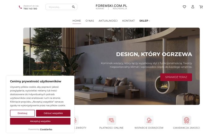 Screenshot of foremski.com.pl